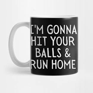 funny cricketer Mug